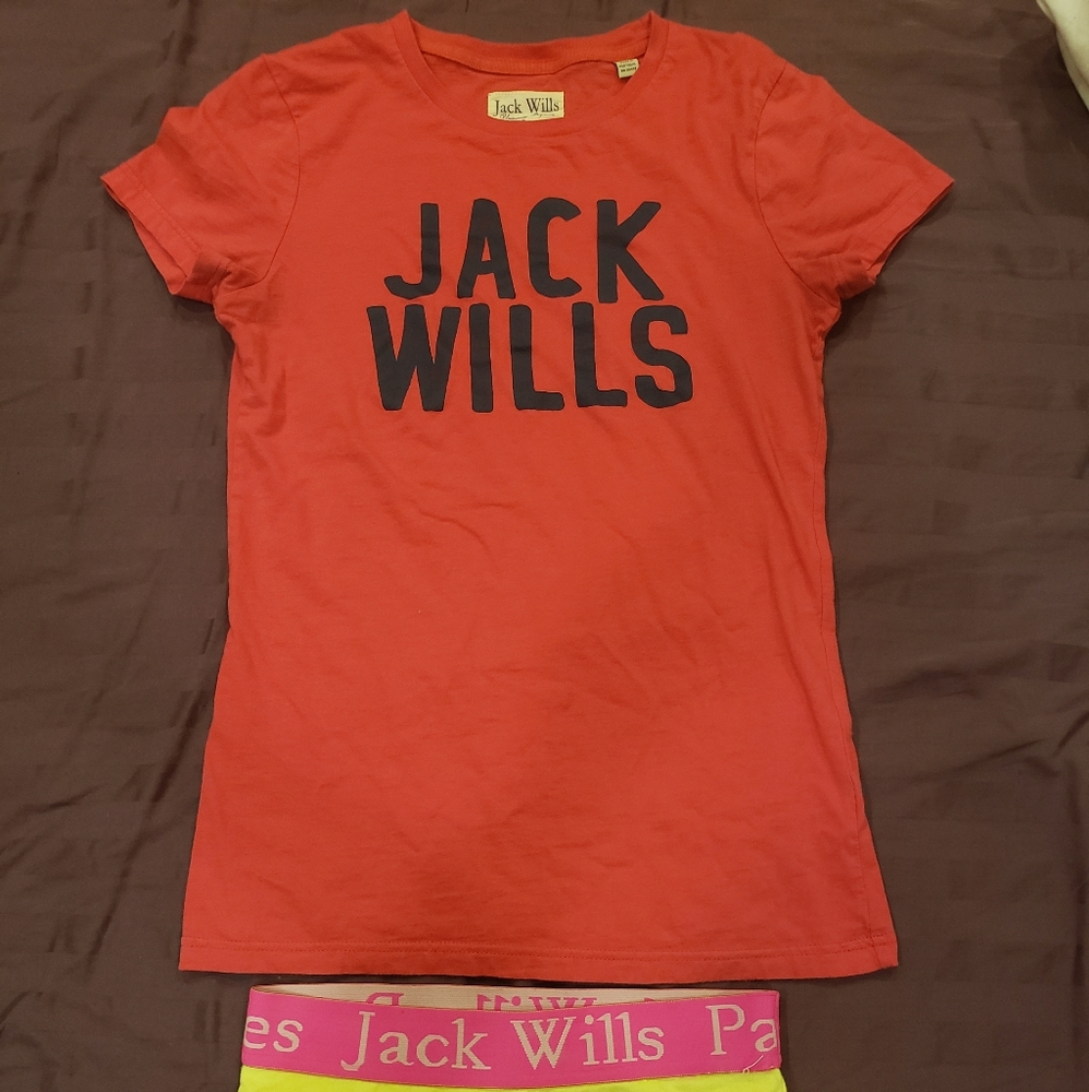 Jack Wills pink t-shirt